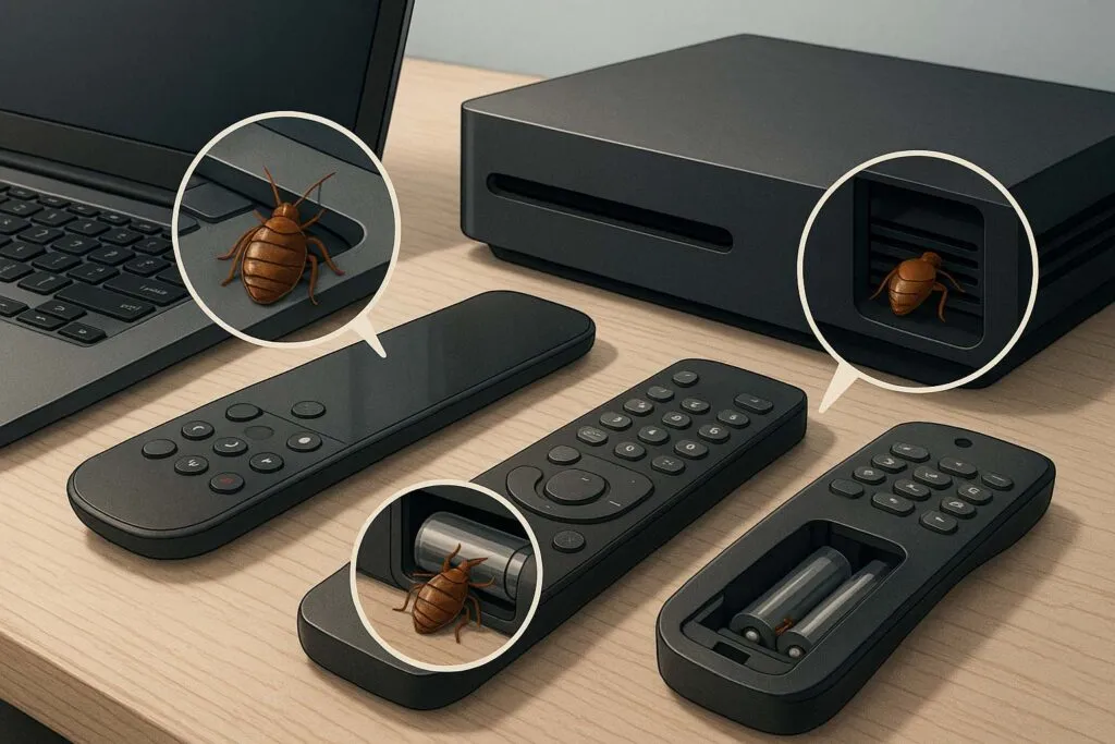 Do Bed Bugs Hide in Electronic Devices?